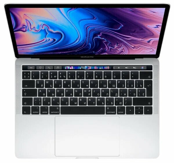 13.3" Ноутбук Apple MacBook Pro 13 Mid 2018 2560x1600, Intel Core i5 2.3 ГГц, RAM 8 ГБ, LPDDR3, SSD 256 ГБ, Intel Iris Plus Graphics 655, macOS, Cеребристый,(6)