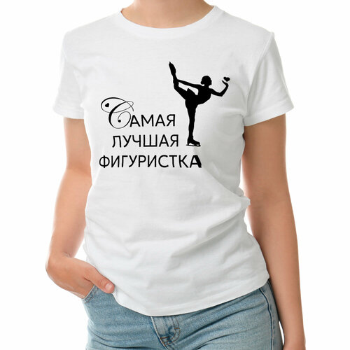 фото Футболка roly, размер l, белый