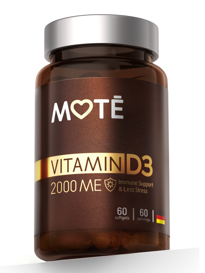 Витамин D3 Mote 2000 МЕ 60 капсул