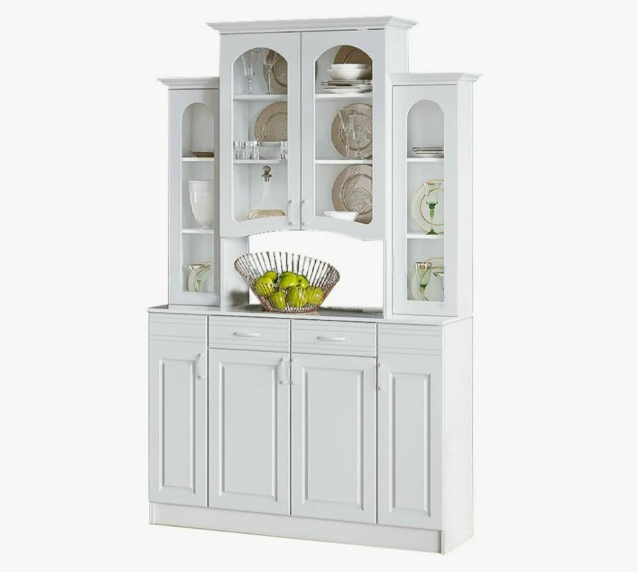 фото Буфет 4-х створчатый Вероника Белый