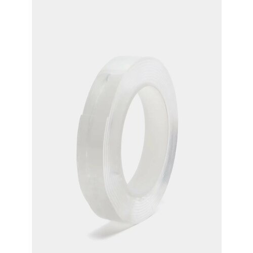 Двусторонняя клейкая лента, прозрачный двухсторонний скотч размер длина в метрах, ширина в сантиметрах , толщина в миллиметрах 1м*2см*1мм