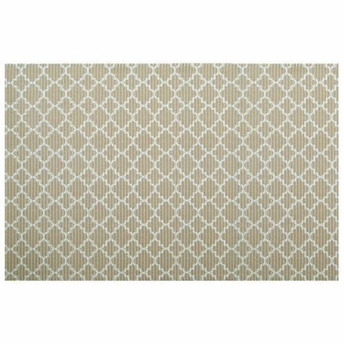 Коврик для ванной вилина 65х150см пвх бежевый 1866₽