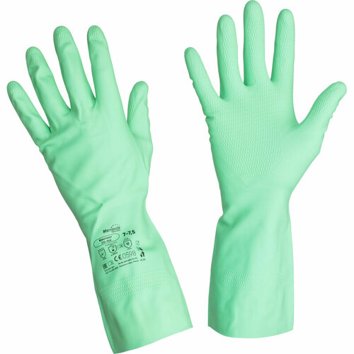 Перчатки защитные латекс Manipula контакт (L-F-02/CG-945) р.9-9,5, ПС