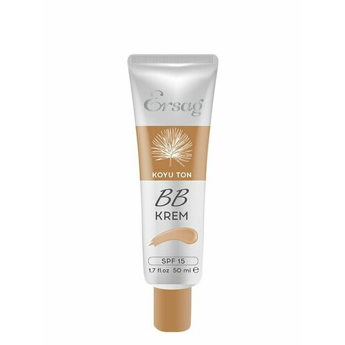 ВВ крем SPF 15 (темный ТОН). 50 МЛ Эрсаг вв крем для лица anti age эксперт spf 15 для зрелой кожи 04 тон honey