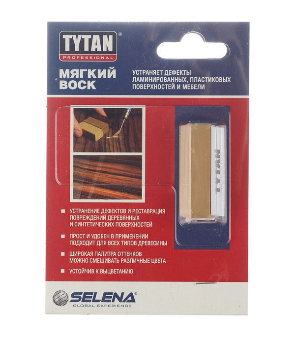 Воск мебельный Tytan Professional №02 натуральный дуб 7,5 г