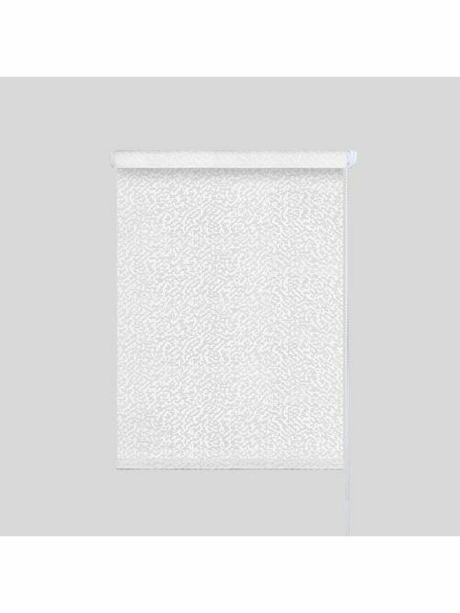фото Мини Ролета Мозаика 52*175 белый