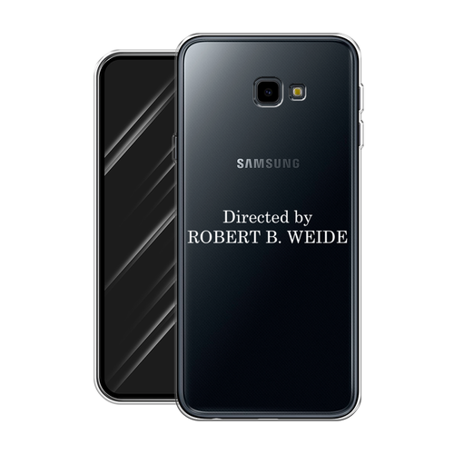 Силиконовый чехол на Samsung Galaxy J4 Plus 2018 / Самсунг Галакси J4 Плюс 2018 Robert B Weide, прозрачный