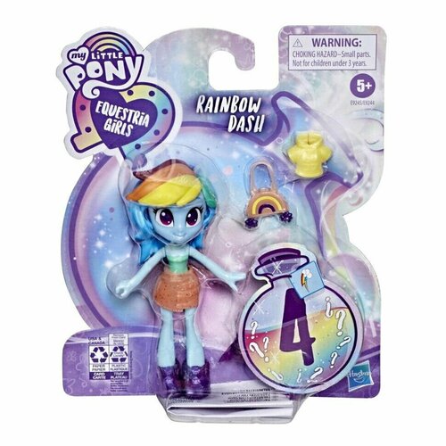Мини-кукла Rainbow Dash 9 см My Little Pony Девушки Эквестрии 3100₽