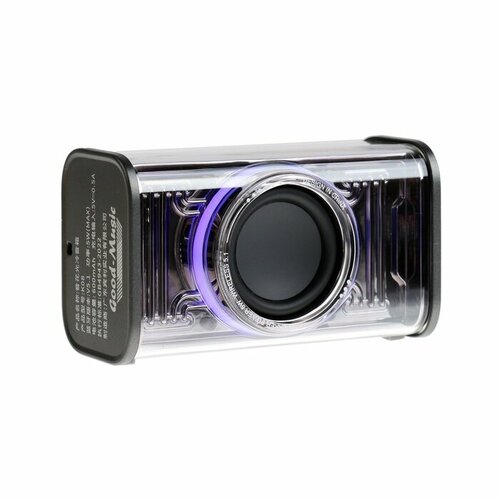 Портативная колонка BYZ К08 5 Вт 600 мАч ВТ 51 функция TWS серая 209600₽