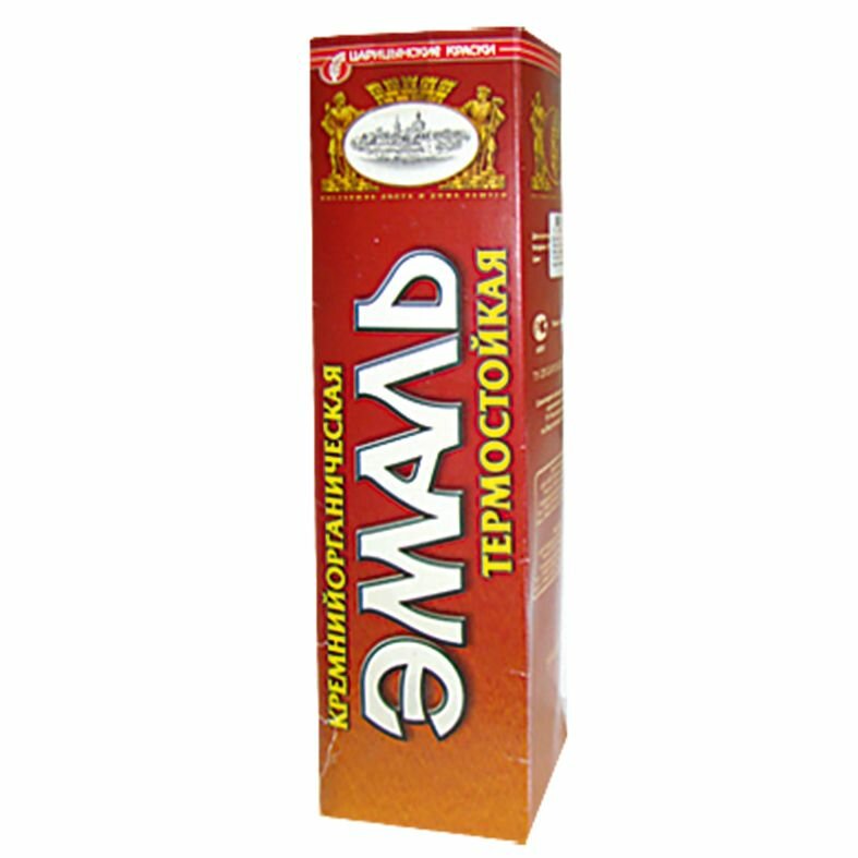 фото Эмаль ко термостойкая, +400С,(золотистая), ООО "ВИТ","Царицынские краски"