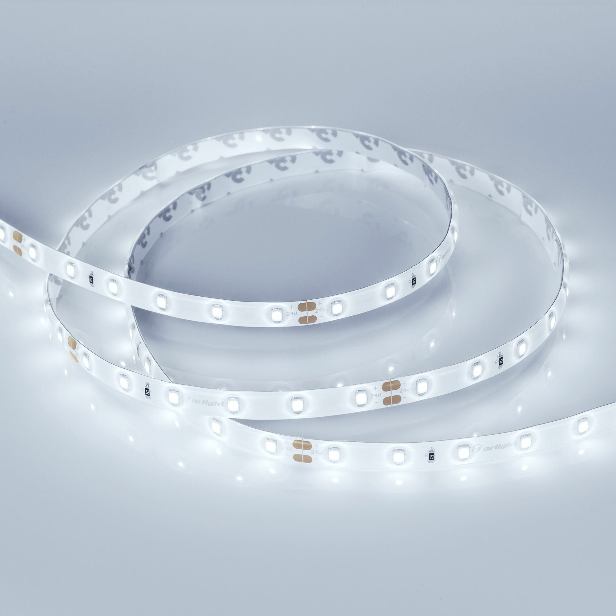Светодиодная Лента герметичная RTW-SE-A60-8mm 24V Cool 10K (7.2 W/m, IP65, 2835, 5m) (Arlight, -) 020521(2) — фото 1