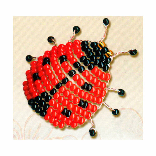 Б055 Набор для бисероплетения Риолис Божья коровка 325 см 183₽