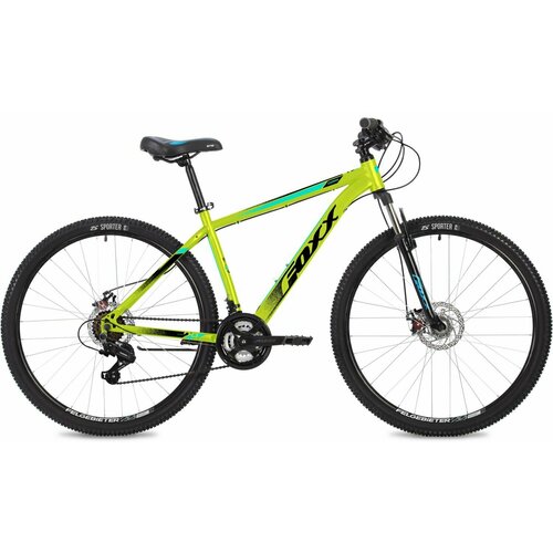 Горный MTB велосипед Foxx Caiman 26 2024 14 AND quot 26SHD CAIMAN14LM4 лимонный 2110000₽