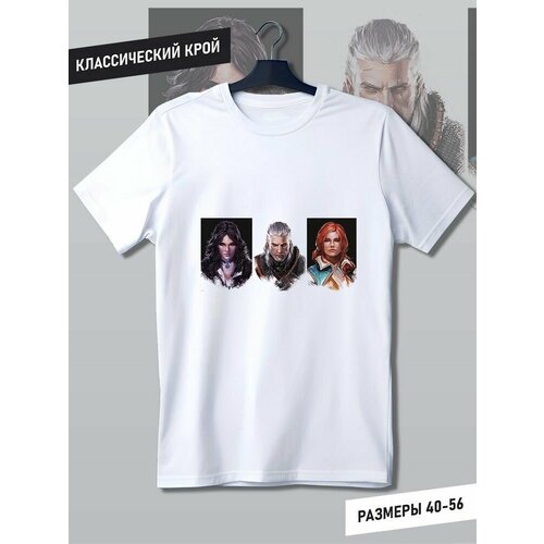 фото Футболка hypnotica, размер m, белый