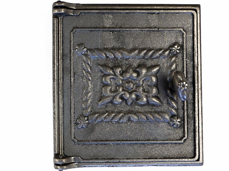 Дверка топочная глухая ДТ-4 250*280 мм, чугун, не крашеная (Балезино),