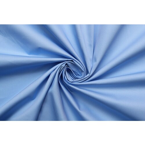 Ткань костюмная светло-голубая, 330 г/пм, ш152см, 0,5 м