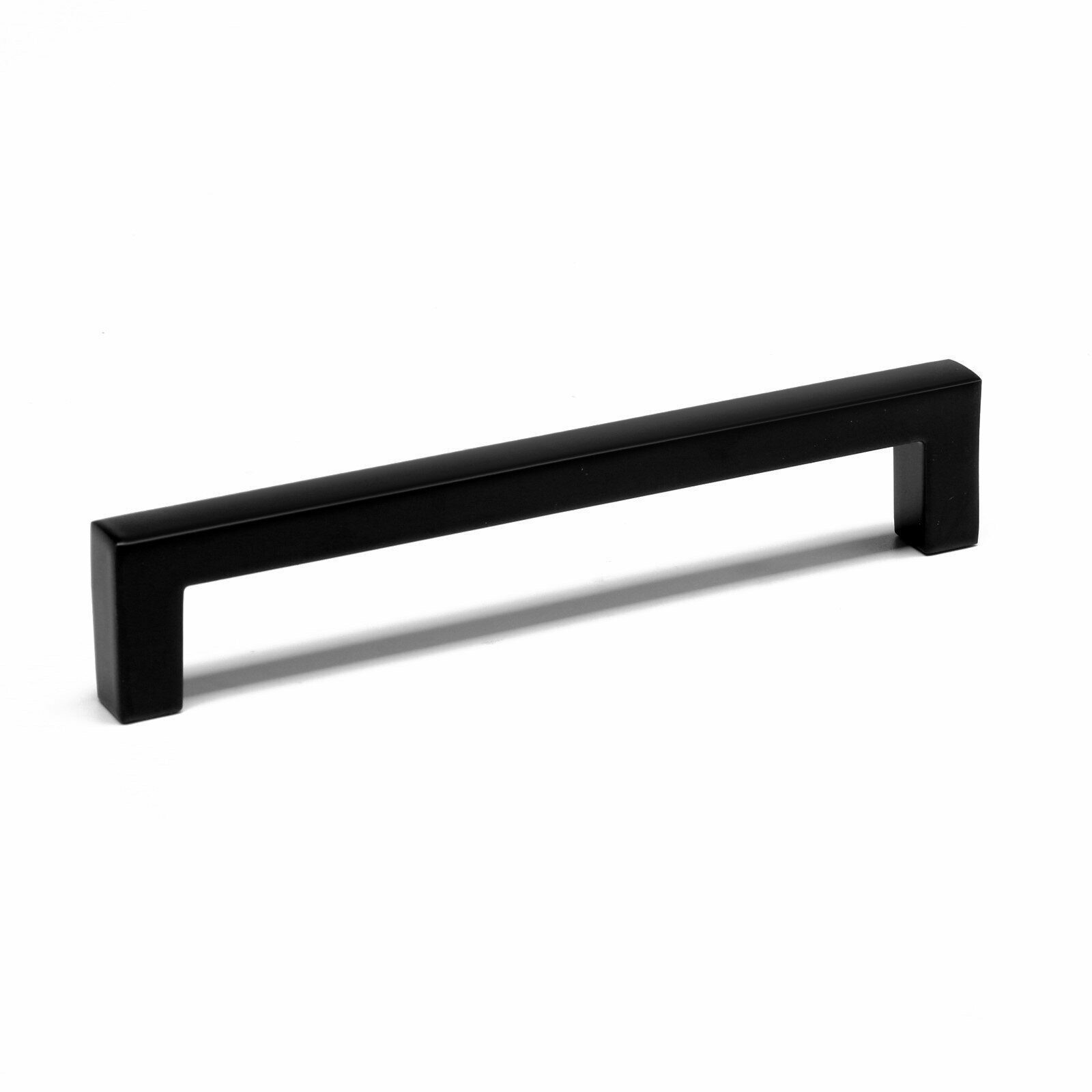 Ручка-скоба CAPPIO SQUARE2 RSC007 алюминий м/о 128 мм цвет черный