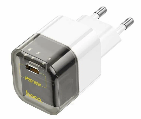 Сетевое зарядное устройство Hoco C125A Type-C PD20W QC3.0, быстрая зарядка