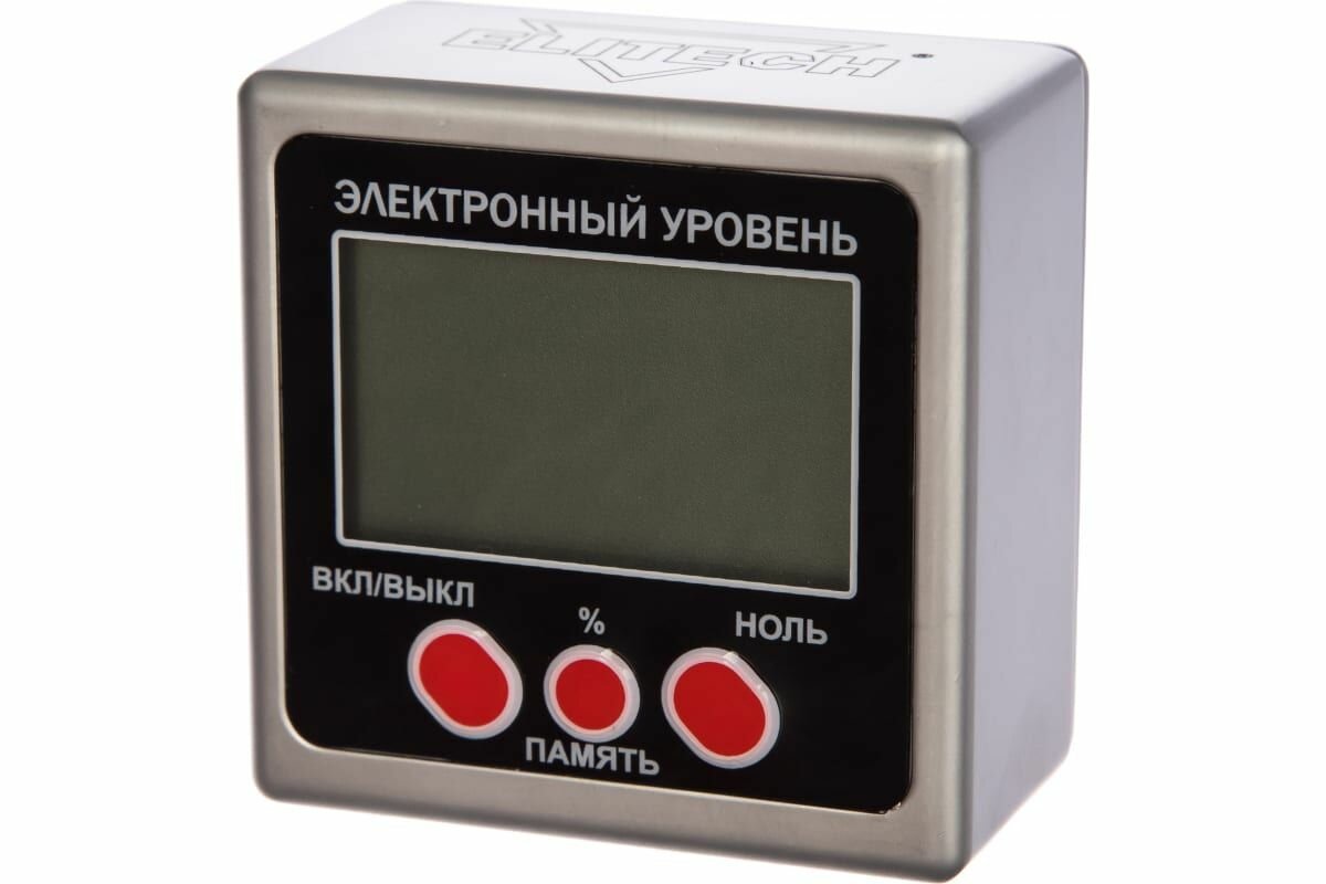 фото Уровень электронный ELITECH (электронный, металл,4х90град, магнит,0.05град(2210.001000))