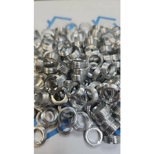 Футорка алюминевая. Д12*8*4,5мм. (ФА-01) 100 штук