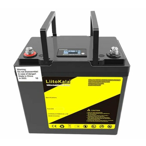 Аккумулятор LiitoKala LiFePO4 12-60 128В 60Ач 16900₽
