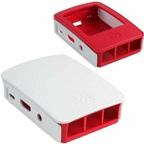 Корпус Acd Red+White ABS Plastic для Raspberry Pi 3 B/B+