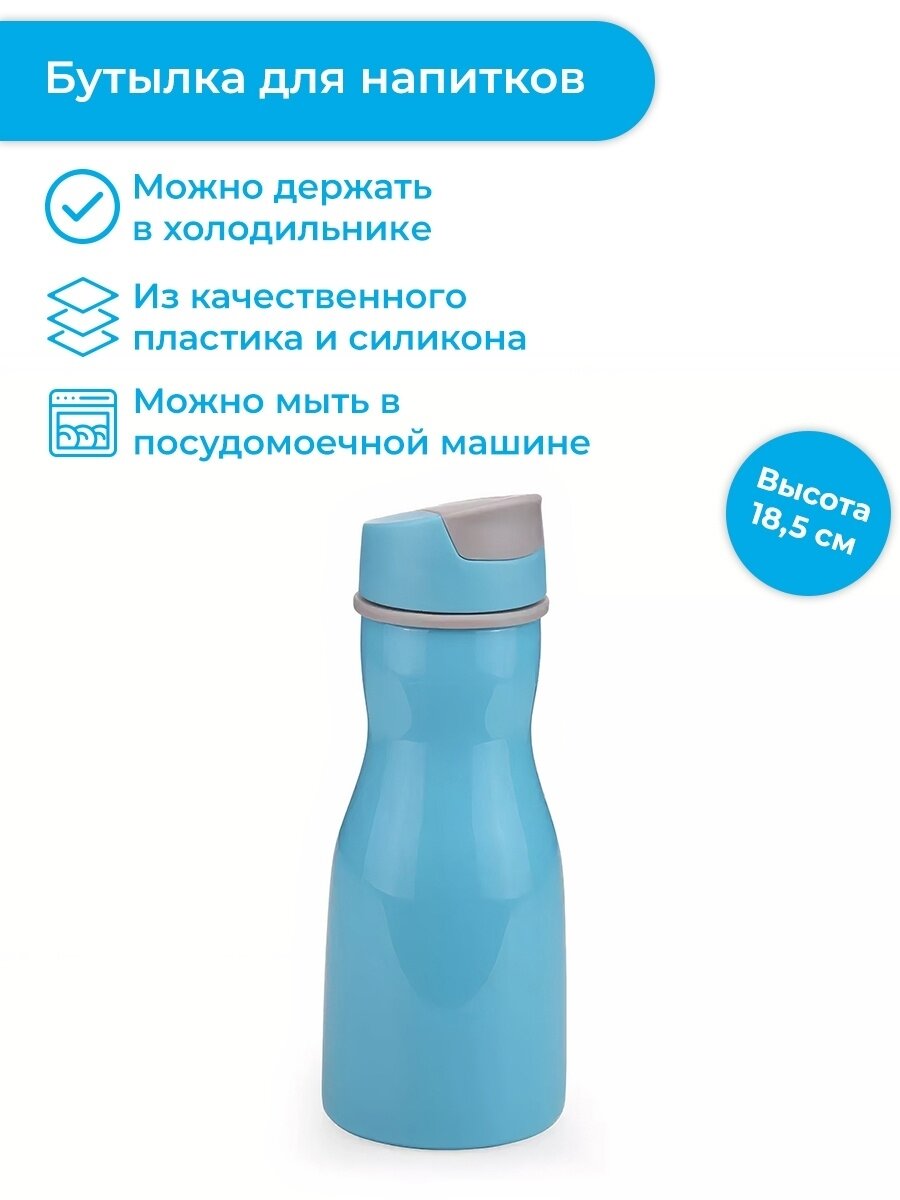 фото Бутылка для воды, для безалкогольных напитков Tescoma Purity пластик