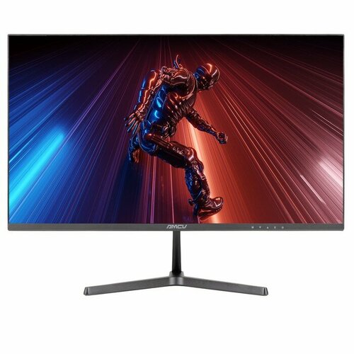 Монитор AMCV M24X3, 24, IPS, 1920×1080, 75Гц, 7 мс, D-Sub, HDMI, чёрный монитор xiaomi mi monitor bhr4975eu 27 ips 1920x1080 75гц 6 мс d sub hdmi чёрный теропром 7582883