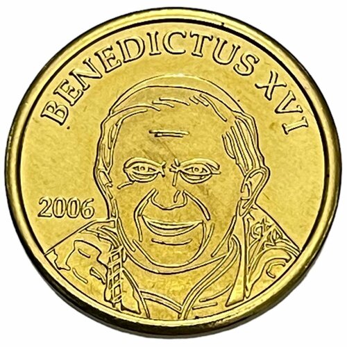 Ватикан 10 евроцентов 2006 г. (Герб Ватикана) Probe (Проба)