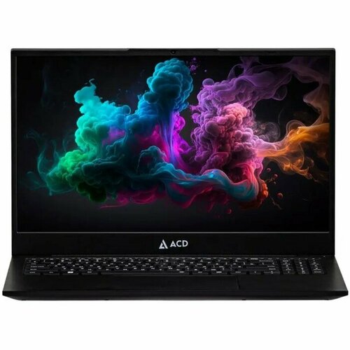 Ноутбук ACD 15S G2, 15,6, i3-1215U, 8Gb, SSD 256Gb, Intel UHD, noOS, черный ноутбук hp 15s fq2001ny noos только англ клавиатура black 488h9ea