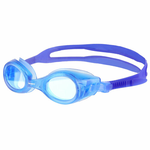 Очки плавательные Larsen S8 синий (пвх) очки плавательные larsen r14 синий tpe