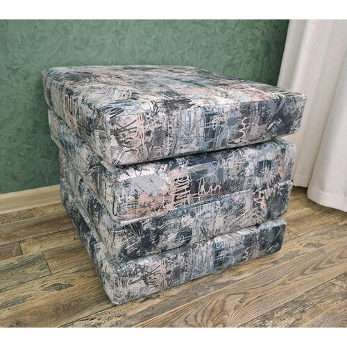 Пуфик для спальни, раскладушка трансформер, мягкий, Стрит-8