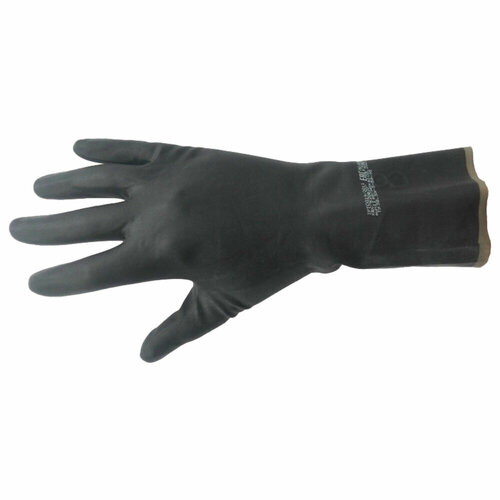 Перчатки резиновые технические кислотощелочестойкие КЩС Тип-2 азри размер 9 L большой К20Щ20 упаковка 10 шт 1740₽