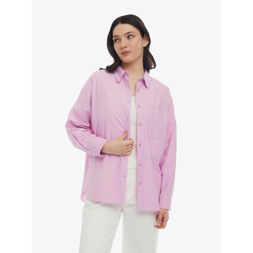 Рубашка Zolla, размер XS, розовый платье рубашка zolla повседневное полуприлегающее мини размер xs розовый