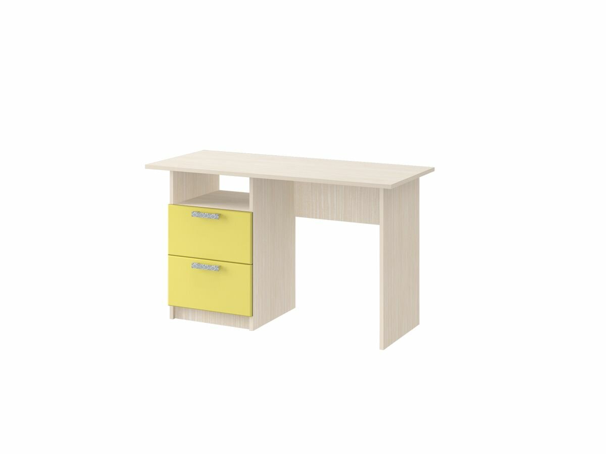 Комплект мебели для детской Юниор-7 (композиция 3) Лимон Матовый/Ясень Светлый