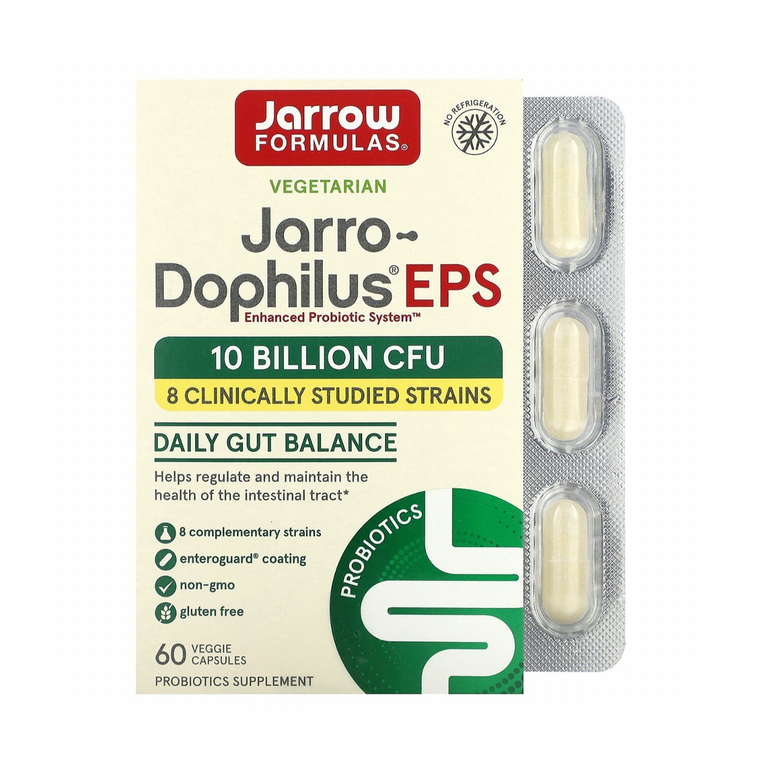 Jarrow Formulas Jarro-Dophilus EPS 60 вег. капсул