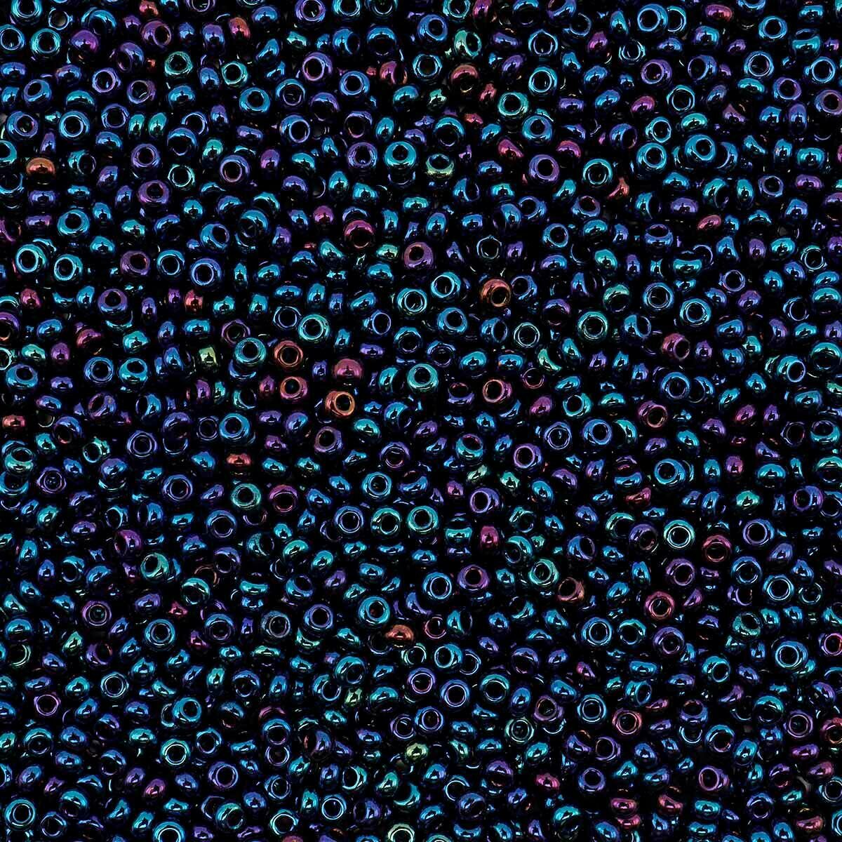 Бисер PRECIOSA "Металлик", 10/0, круглое отверстие, цвет 59135, 50 г