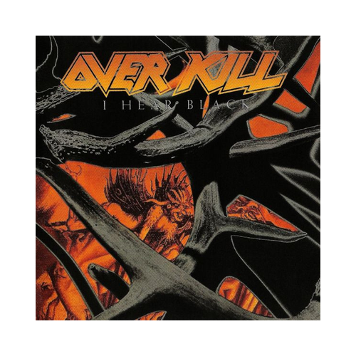 Overkill - I Hear Black, 1xLP, ORANGE MARBLE LP mortification mortification 1xlp orange lp