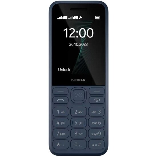 Мобильный телефон Nokia 130 Dual sim (TA-1576) Темно-синий