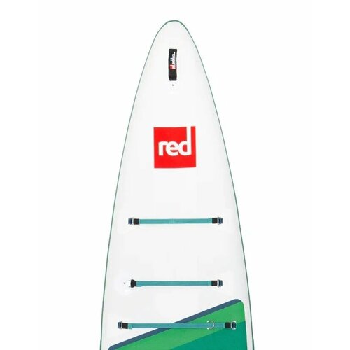 лента эластичная red paddle короткая 47 90 см для крепления багажа на сапборде flat bungee зеленый аксессуары для сап борд sup board Набор лент эластичных для крепления багажа на носу SUP-доски RED PADDLE Flat Bungee (Зелёный)