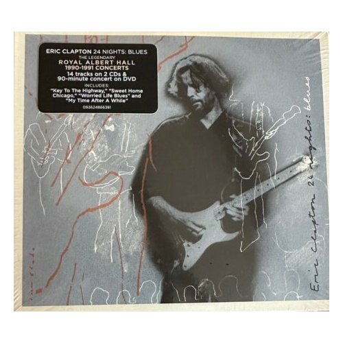 audio cd eric clapton 24 nights rock 2 cd Audio CD Eric Clapton - 24 Nights: Blues (2 CD)