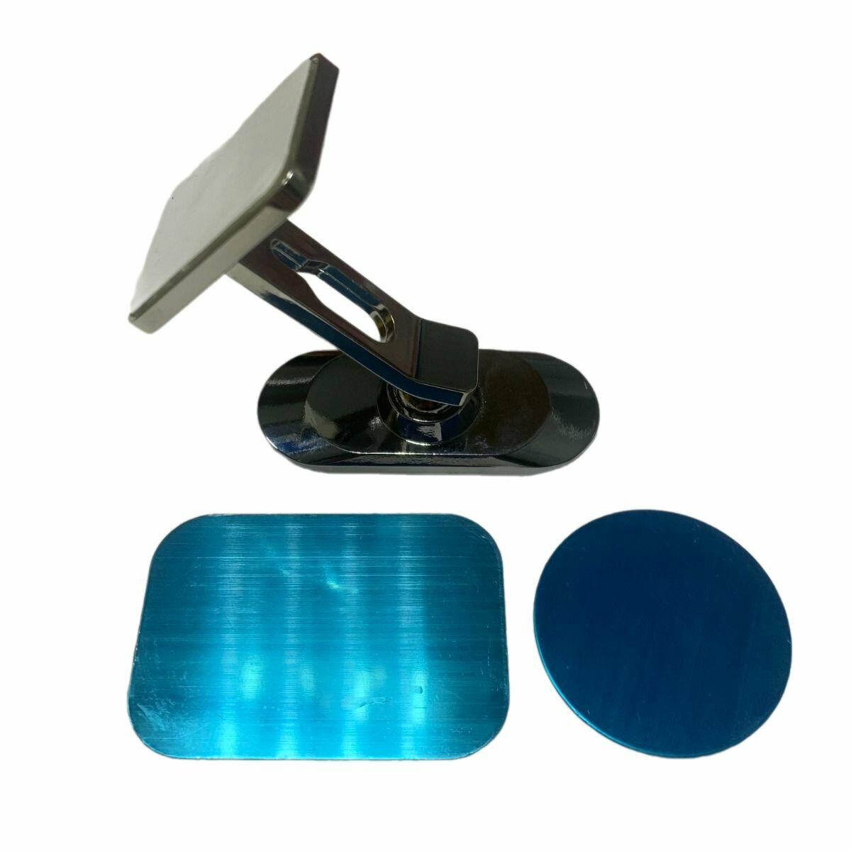 Держатель для телефона автомобильный магнитный SR-17 - Серебристый