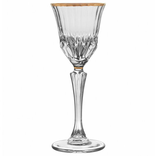 Рюмки 80 мл 6 шт Art Design Адажио Золотой ободок матовый 307668 11003₽