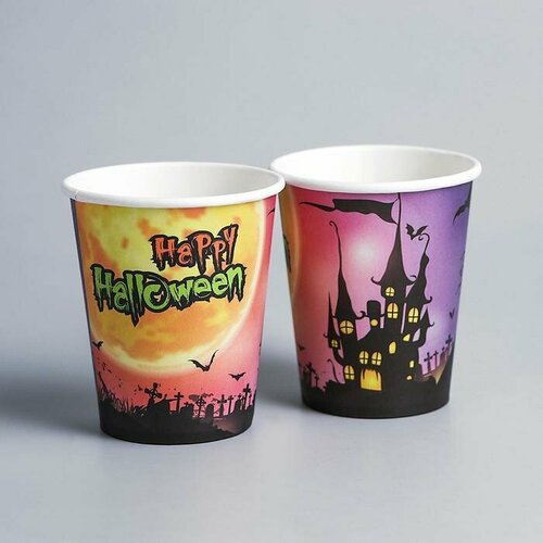 Стакан бумажный Чёрный замок 6 шт 447₽