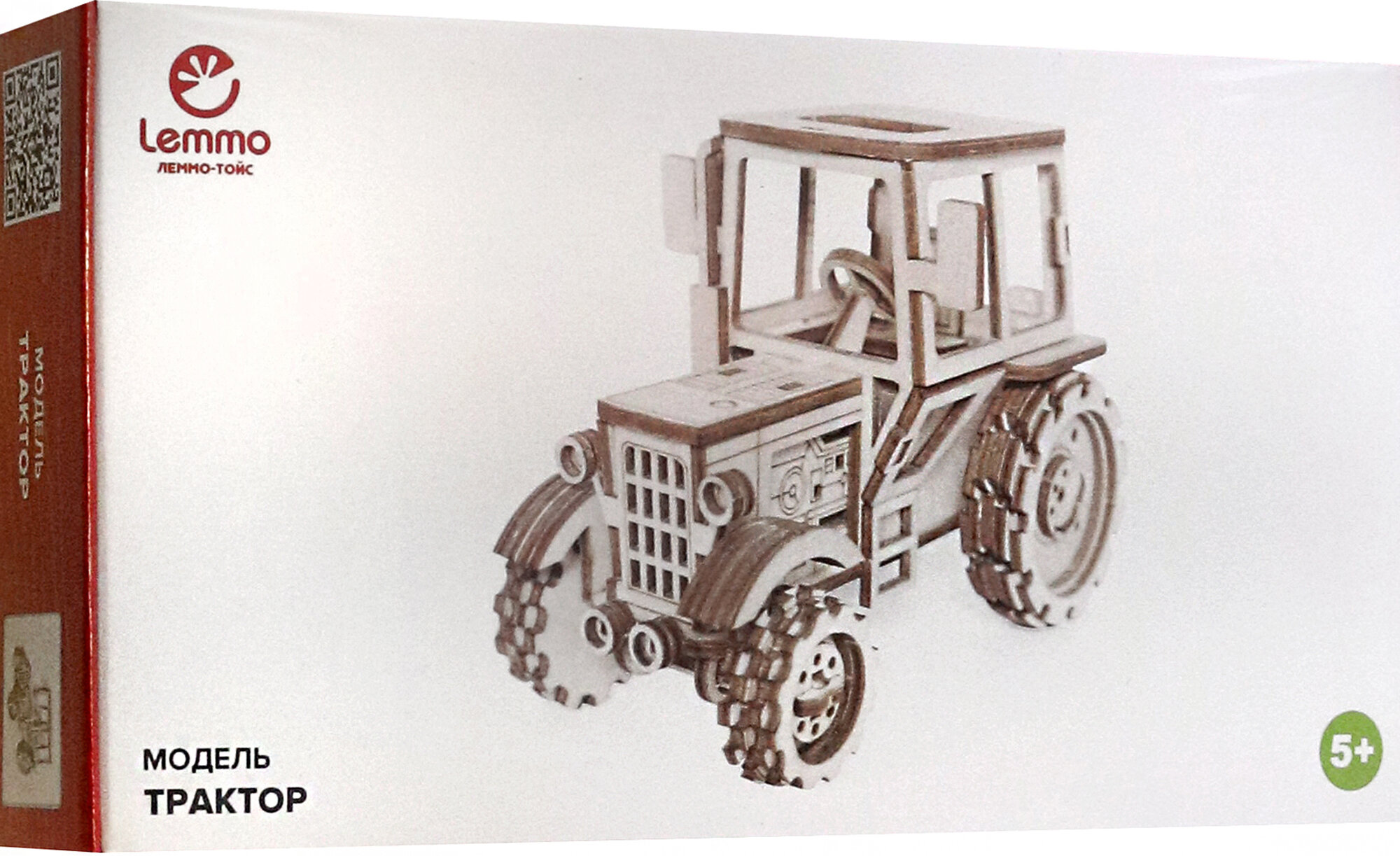 Сборная деревянная модель Lemmo Трактор - фото №18