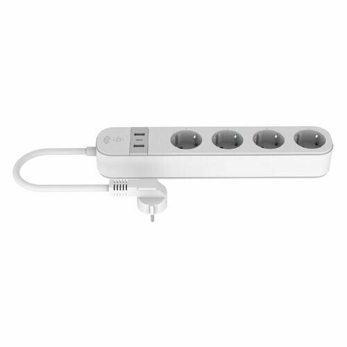 Умная розетка Digma DiPlug Strip 55 EU Wi-Fi белый dps554s 4467₽