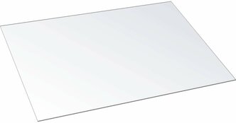 ПЭТ листовой прозрачный А2, (594x420 мм.), толщина 0,7 мм., 1 шт.