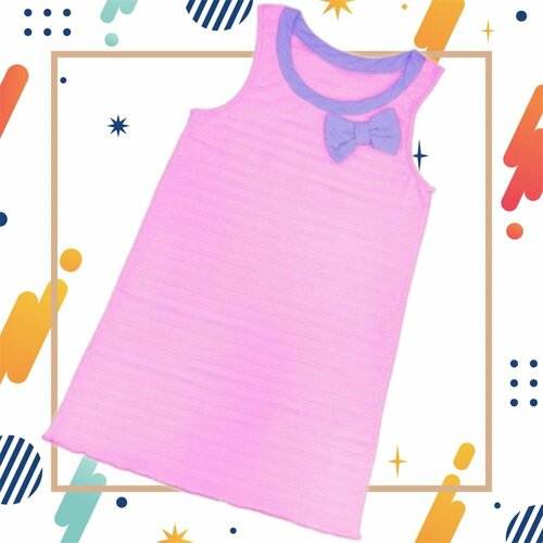 Платье YOULALA, размер 110-116, розовый платье youlala размер 110 116 60 голубой розовый