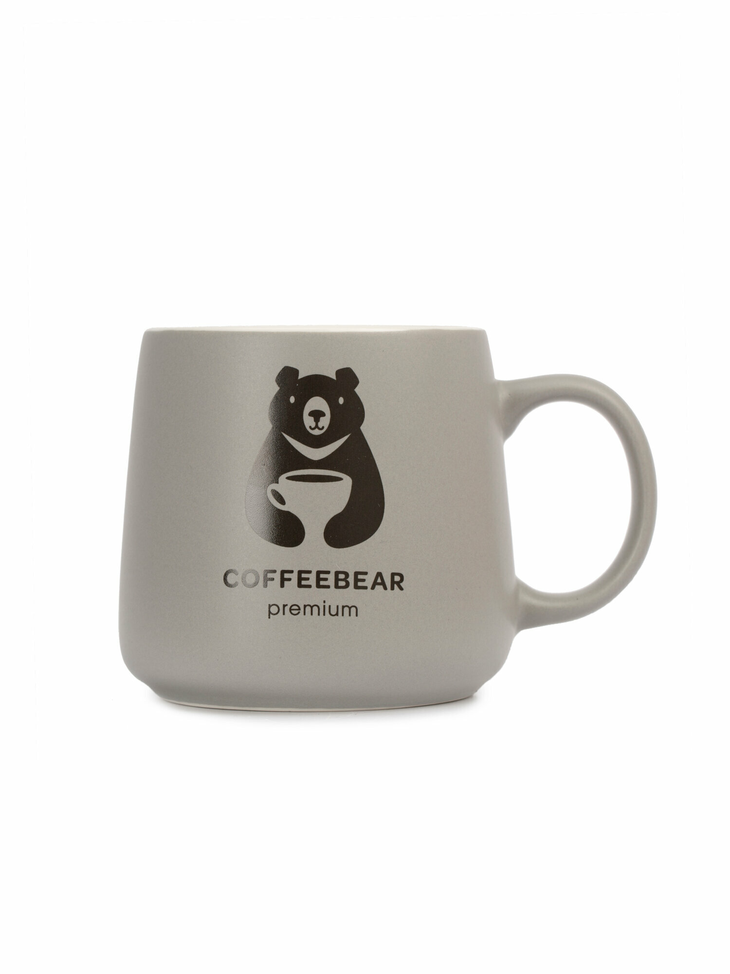 Кружка DOMENIK "COFFEE PET", фарфор, 360 мл, с ручкой, для СВЧ, мытье в посудомойке — фото 1