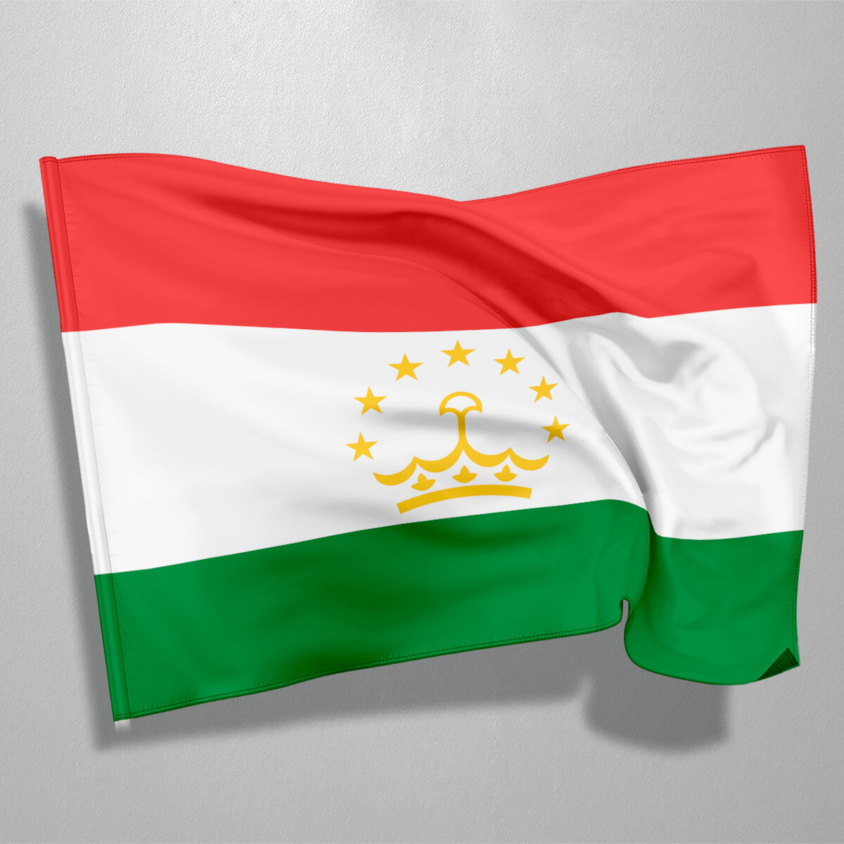 Флаг Таджикистана / 90x135 см.